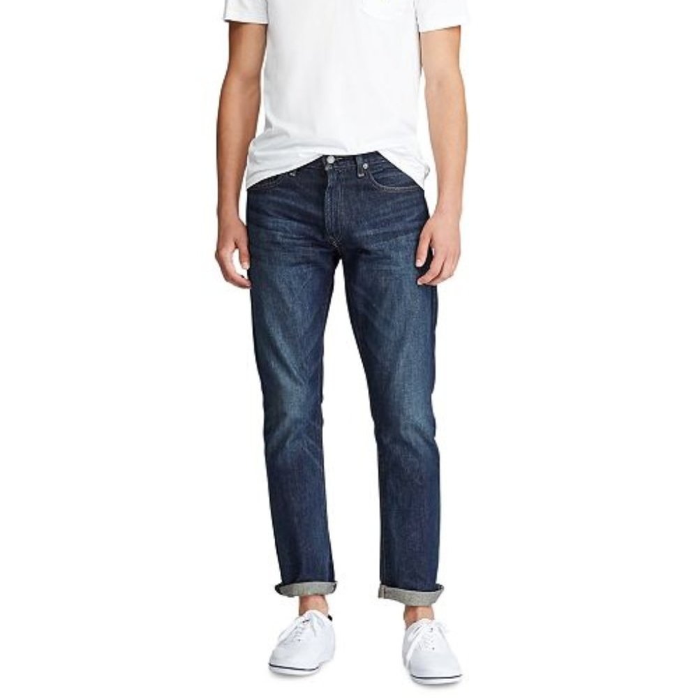 Varick Slim Straight Jeans (Morris Dark)
